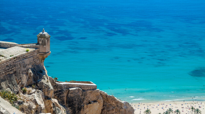 Santa,Barbara,Castle,In,Alicante,,Spain